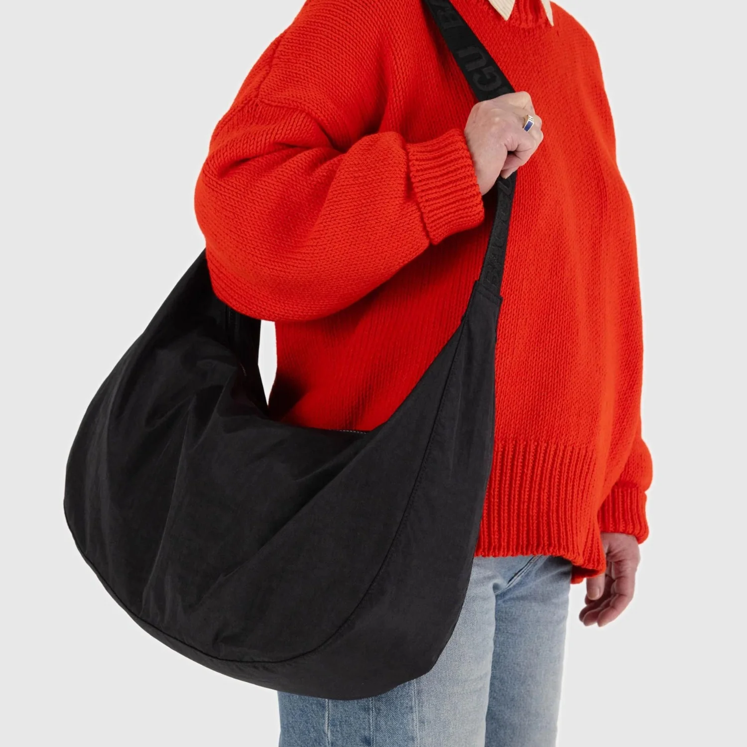 Baggu Large Nylon Crescent Bag 41" - Image 3