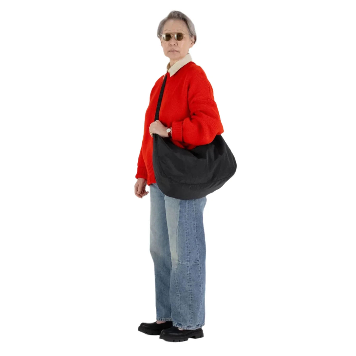 Baggu Large Nylon Crescent Bag - Image 3
