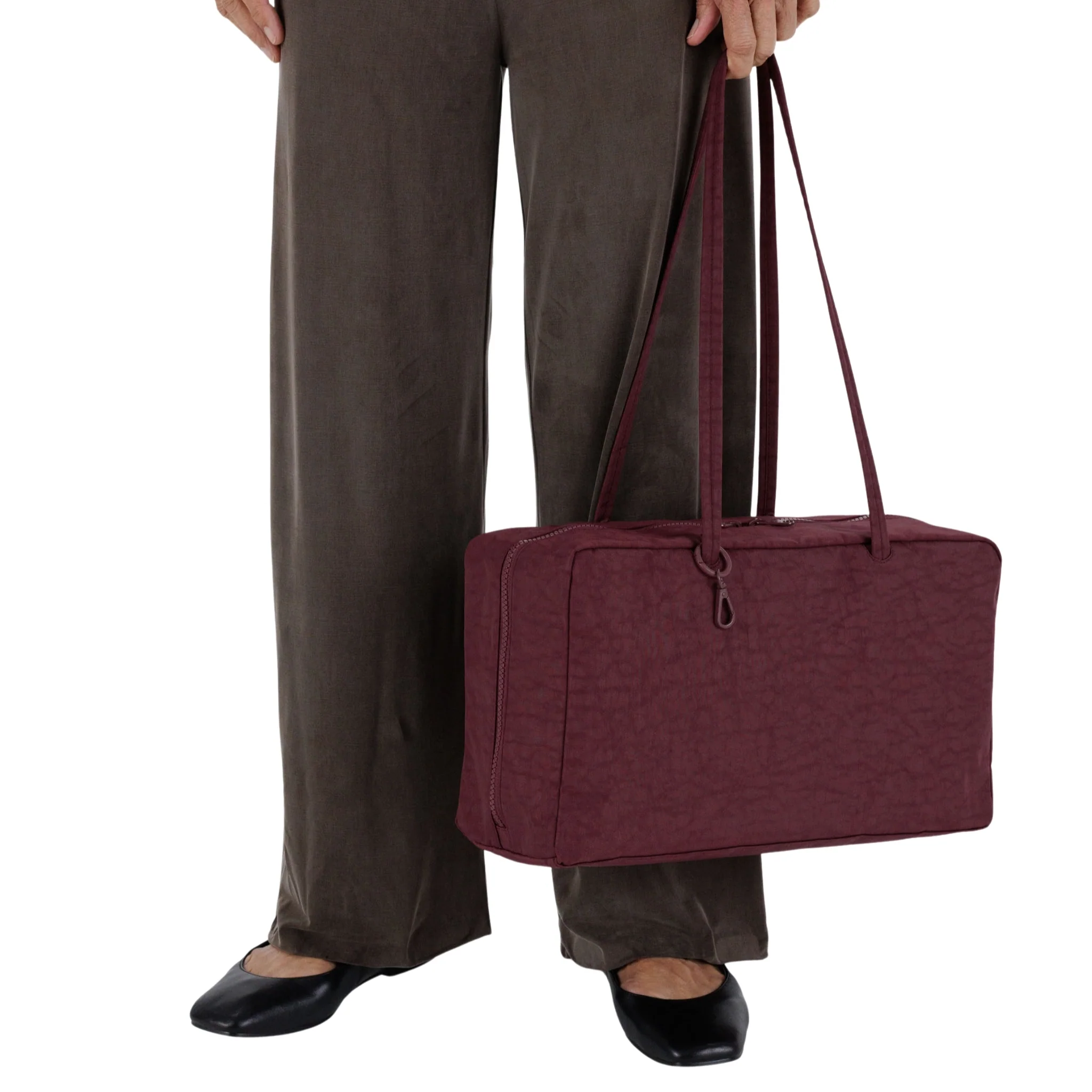 Baggu Medium Nylon Bowler Bag - Image 3