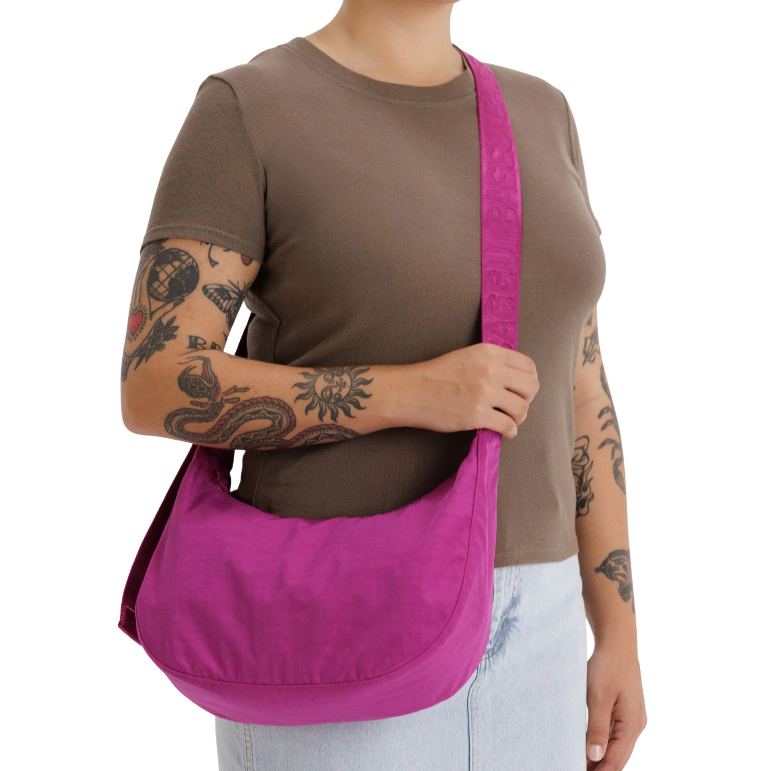 Baggu Medium Nylon Crescent Bag - Image 2