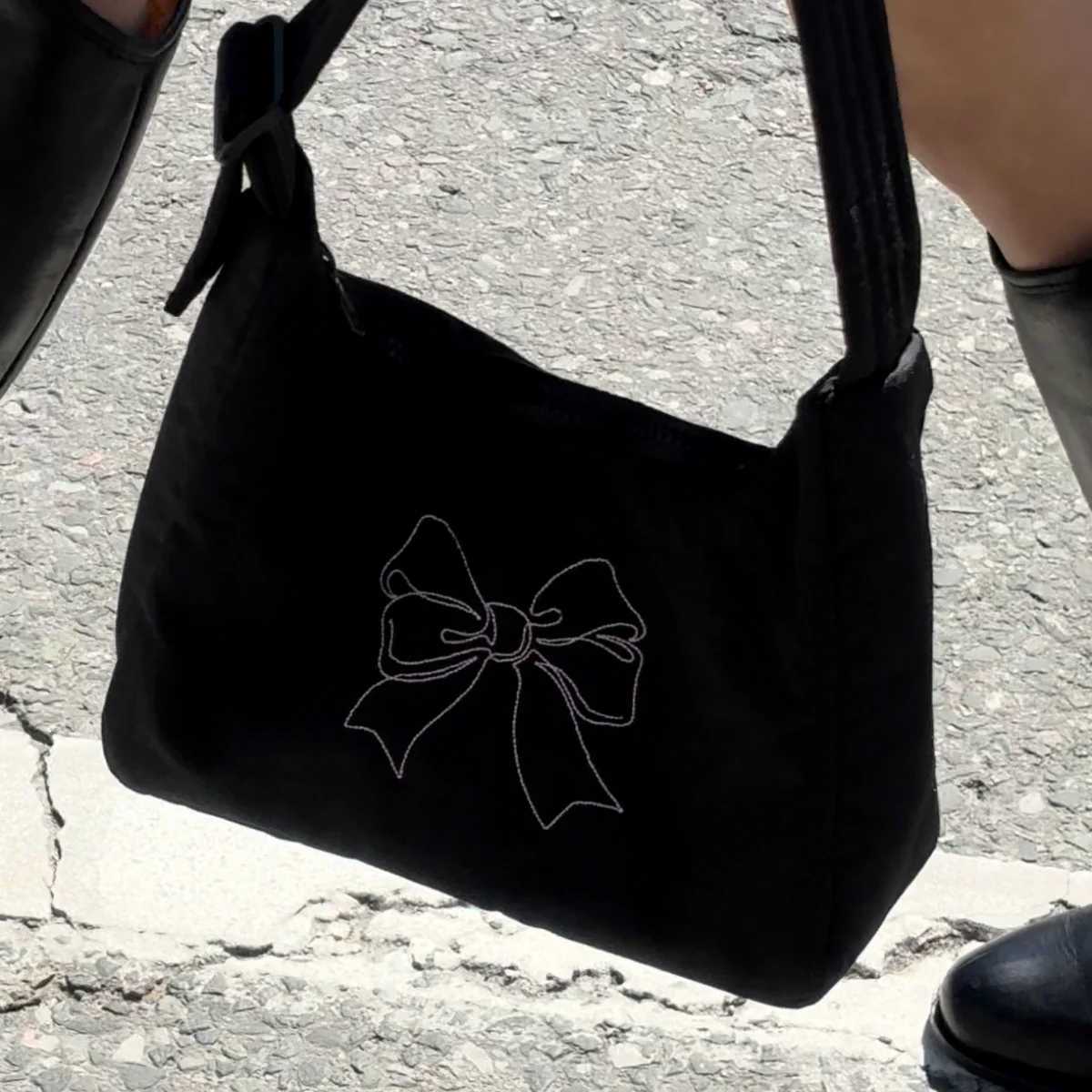 Baggu Mini Nylon Shoulder Bag Custom - Image 3