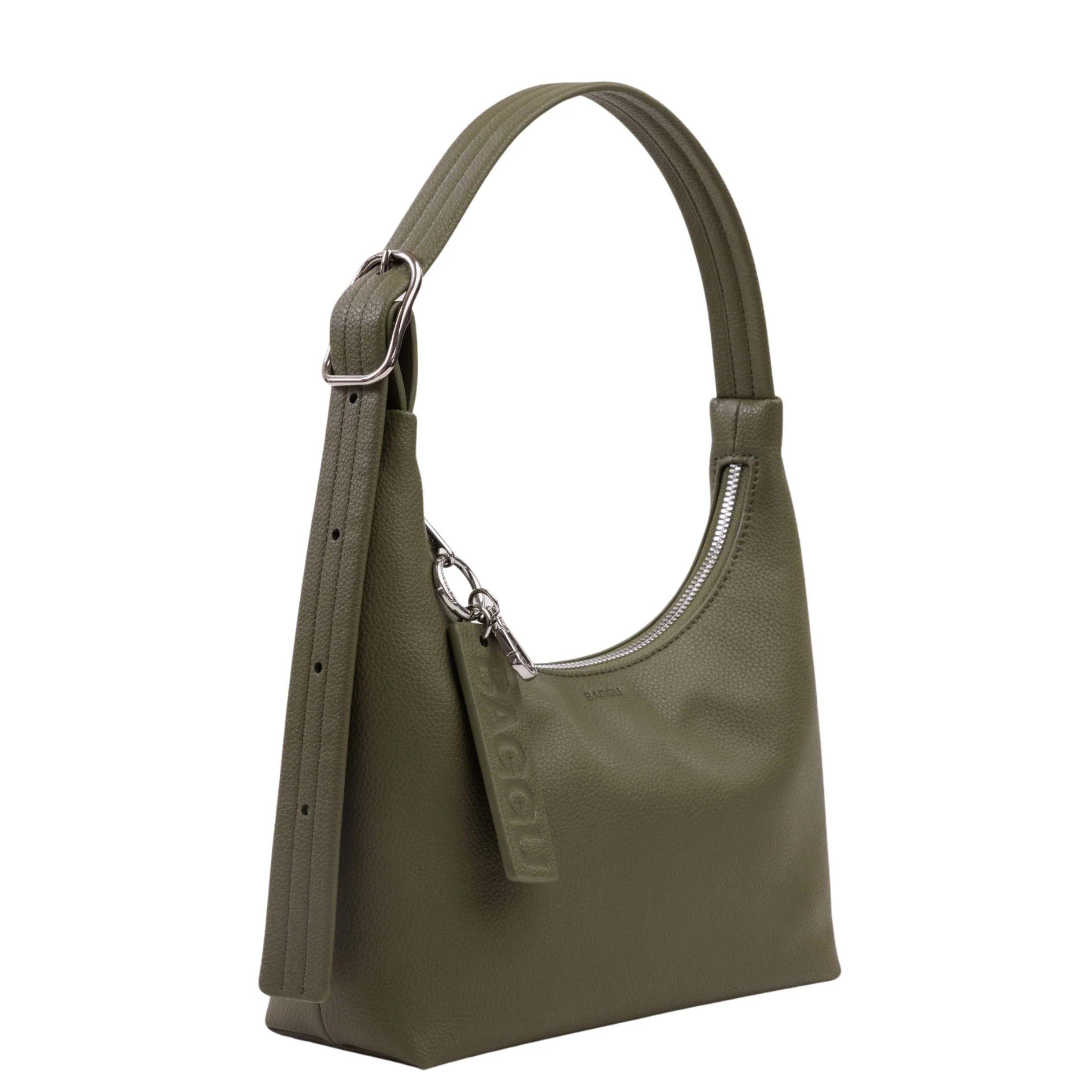 Baggu Mini Recycled Leather Shoulder Bag - Image 2