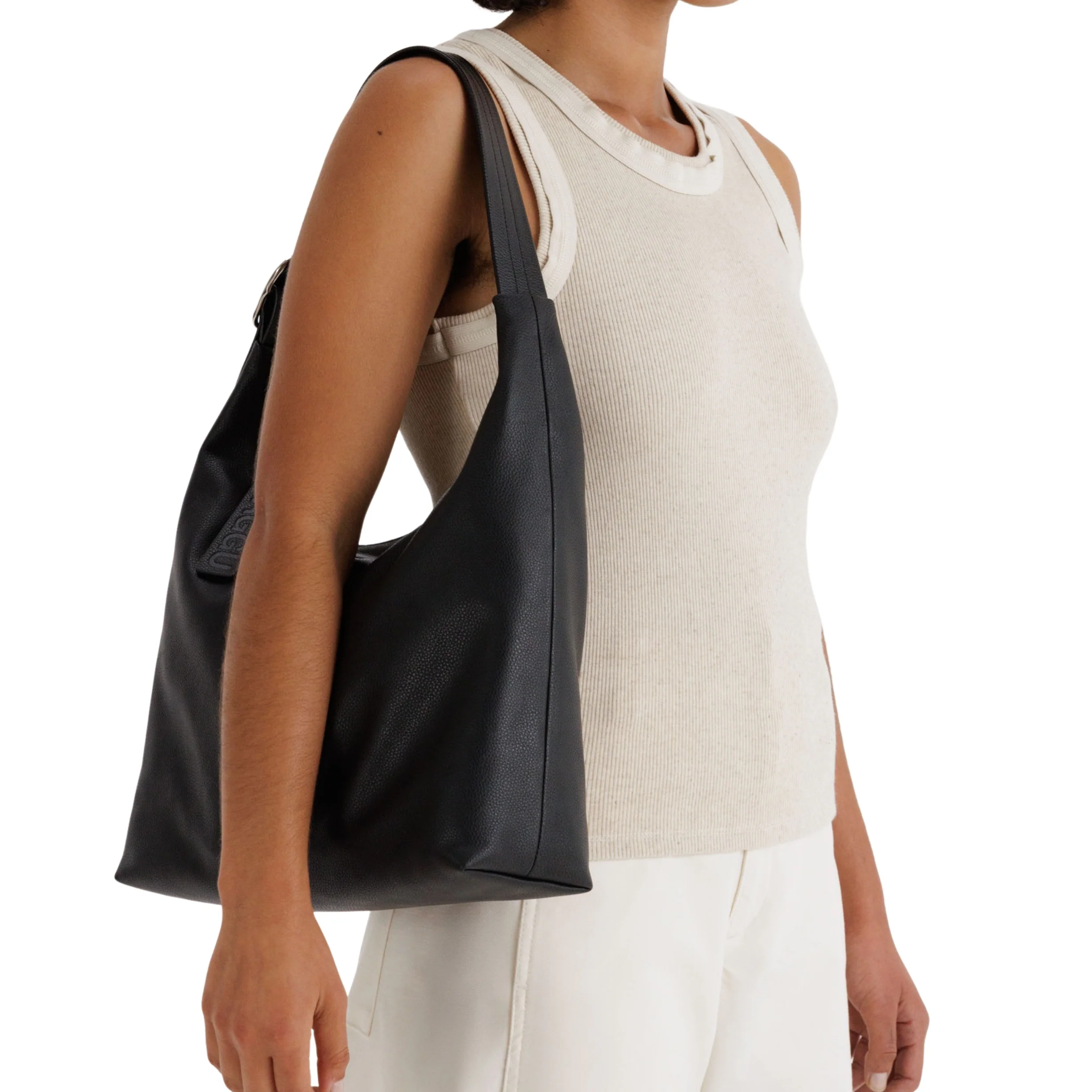 Baggu Recycled Leather Shoulder Bag - Image 3
