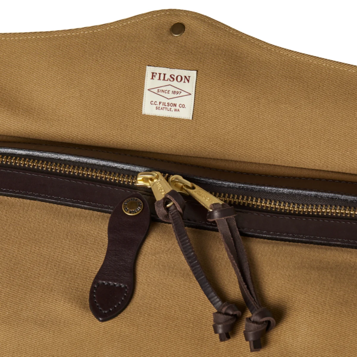 Filson Medium Rugged Twill Duffle Bag - Image 4