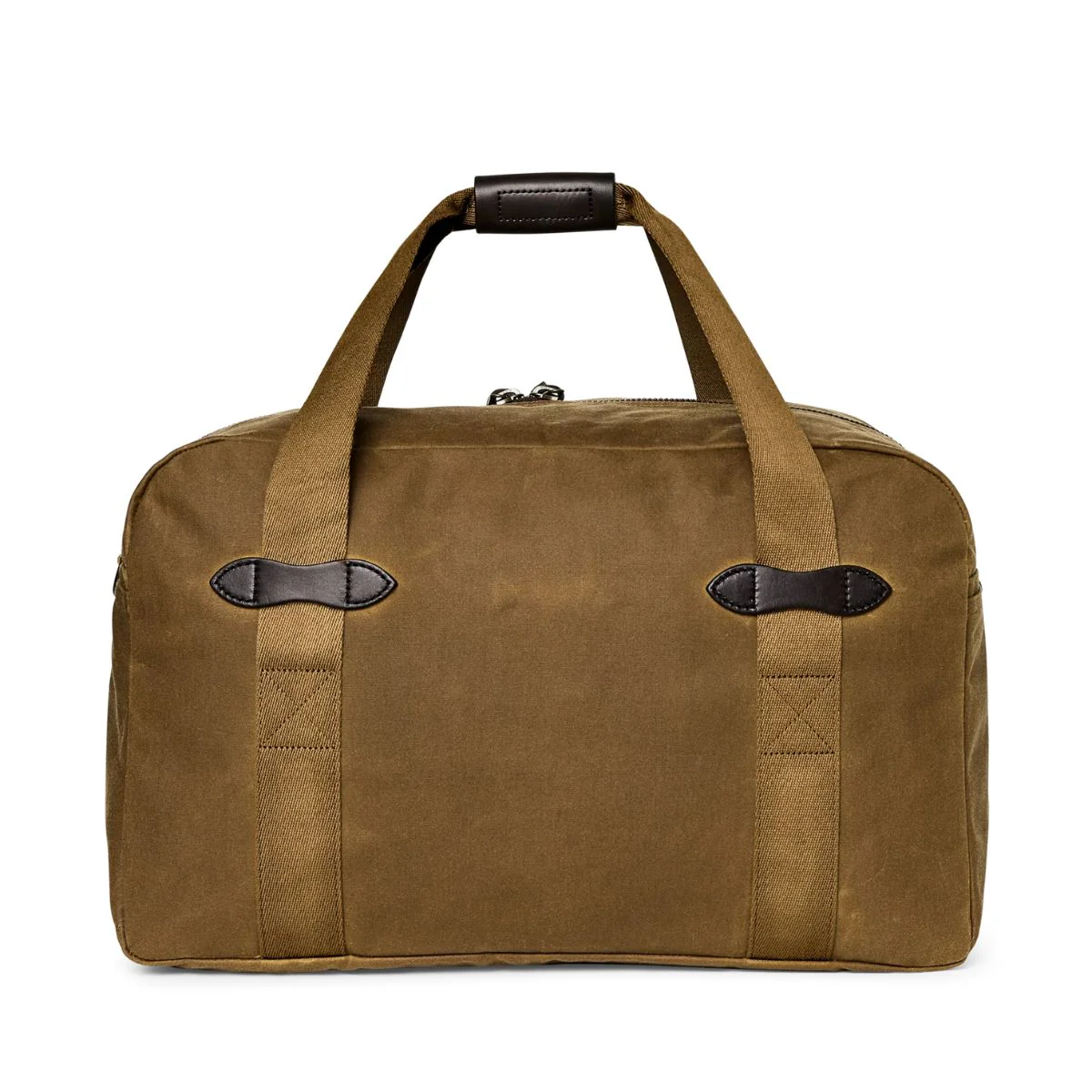 Filson Medium Tin Cloth Duffle Bag Dark Tan - Image 7