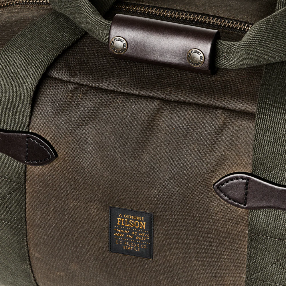 Filson Small Tin Cloth Duffle Bag - Image 3