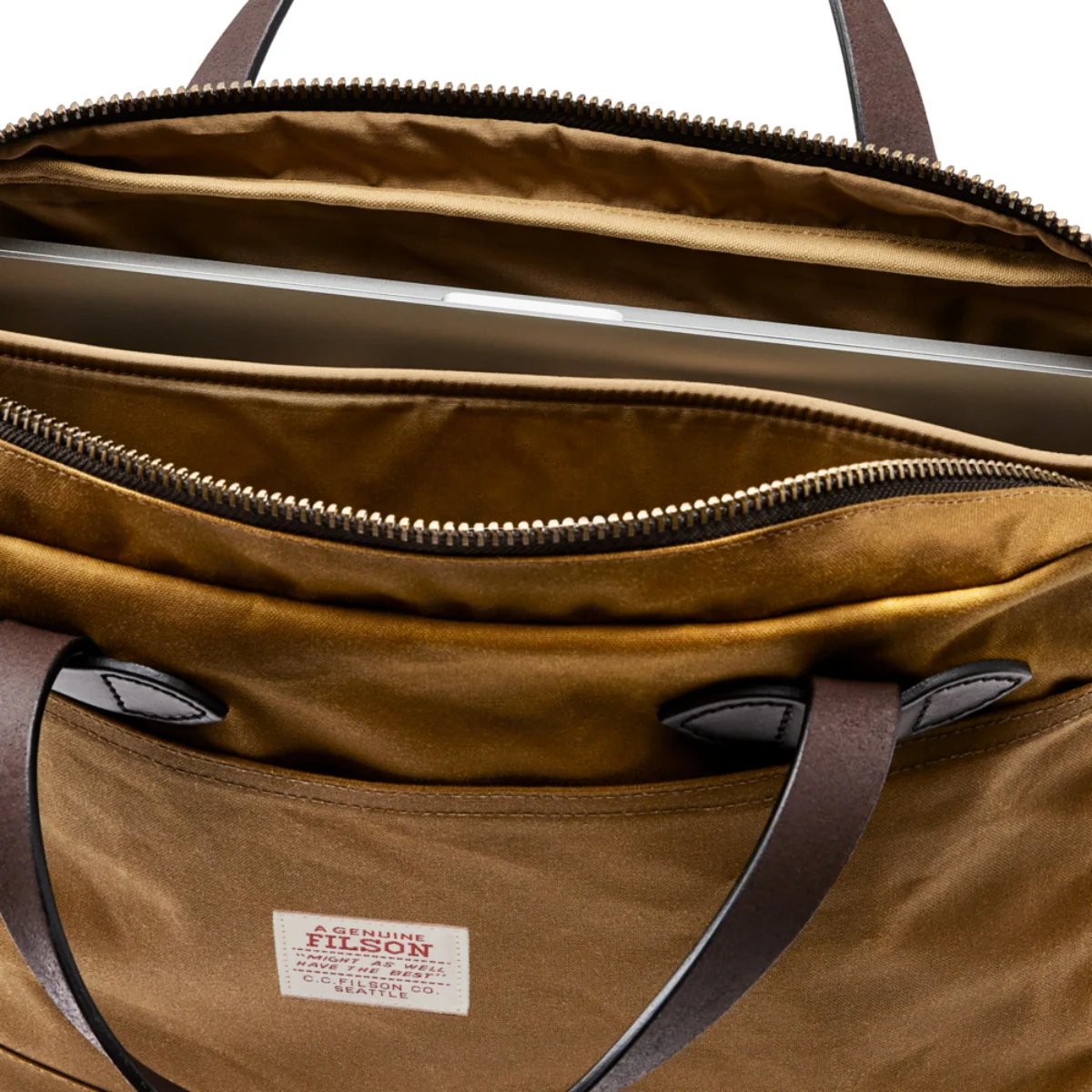 Filson Tin Cloth Compact Briefcase - Image 6