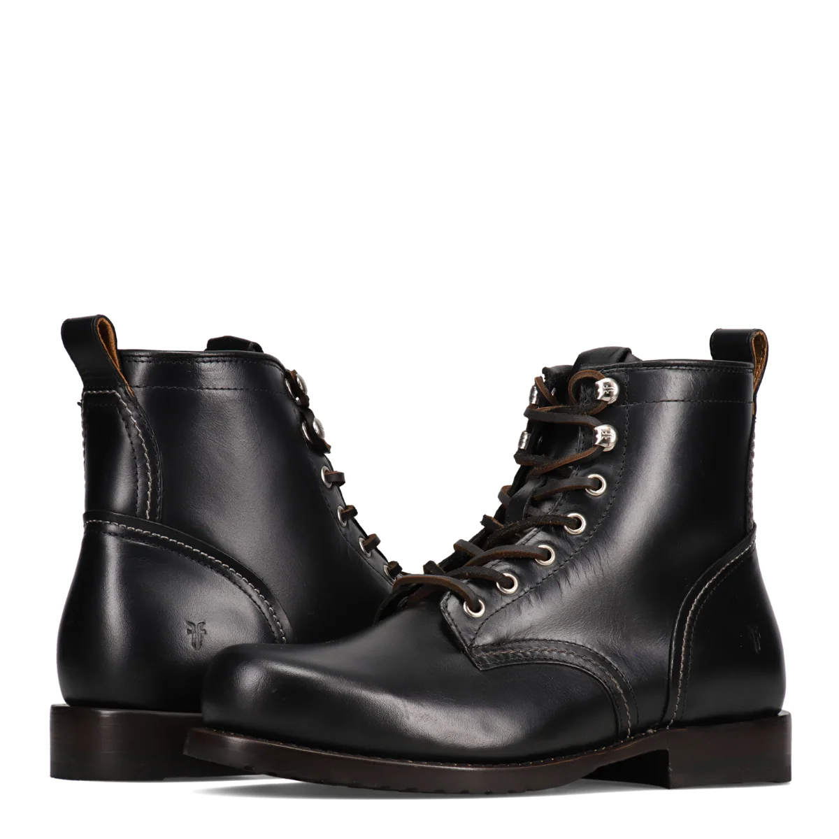 Frye Men's Hudson Workboot Lug in Black - Image 2