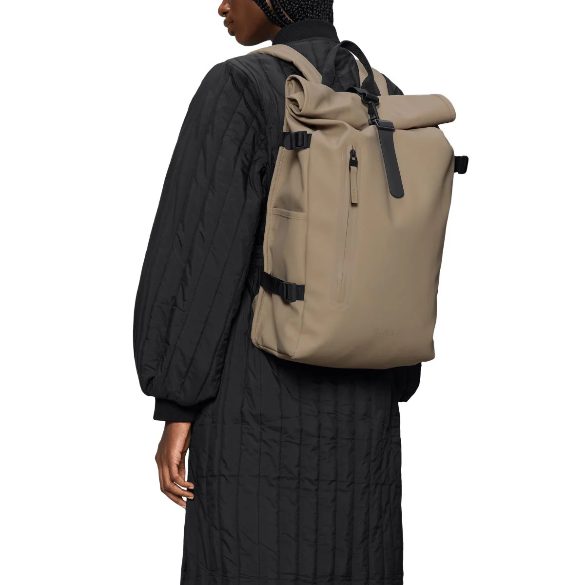 Rains Rolltop Rucksack Large - Image 5