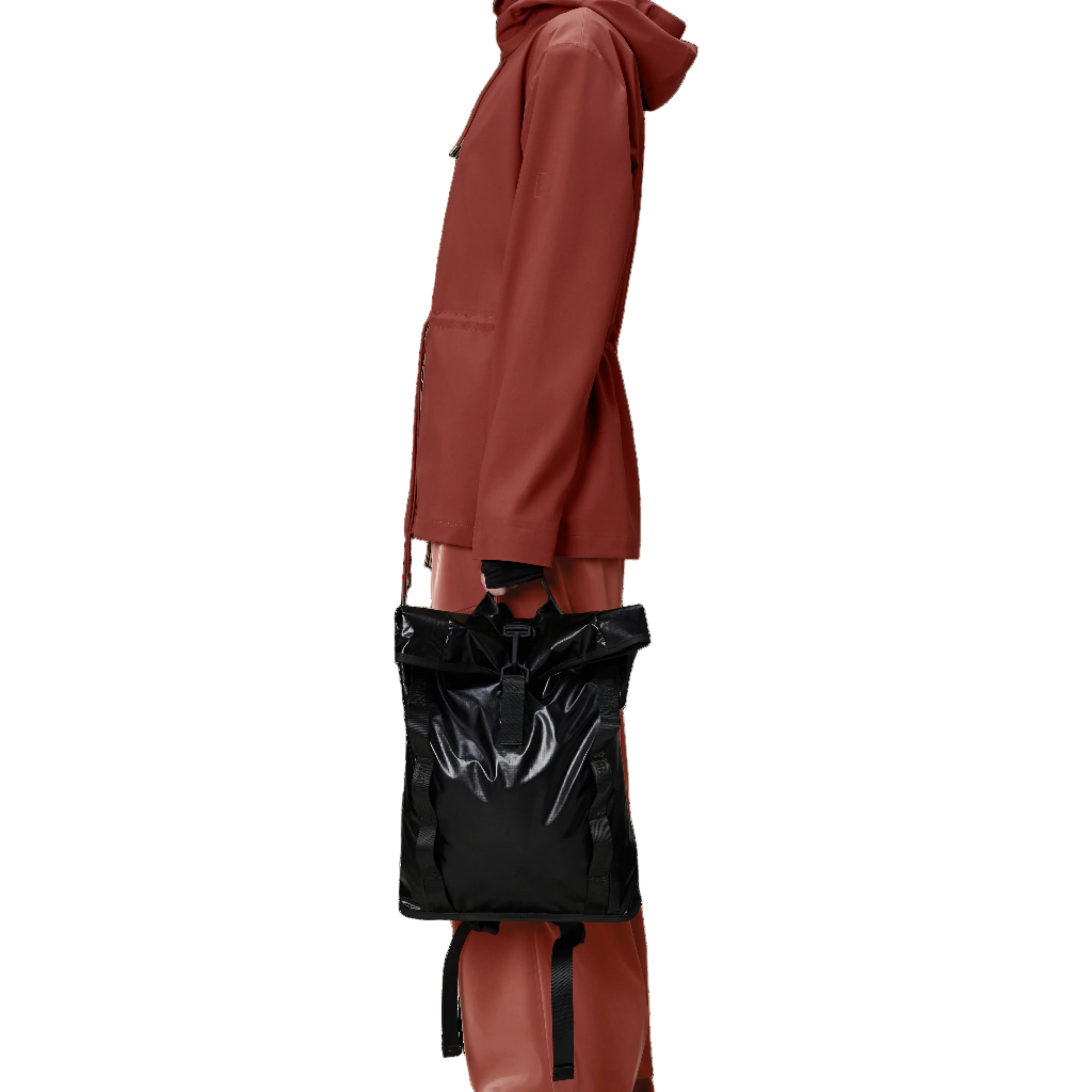 Rains Sibu Rolltop Rucksack Mini - Image 4