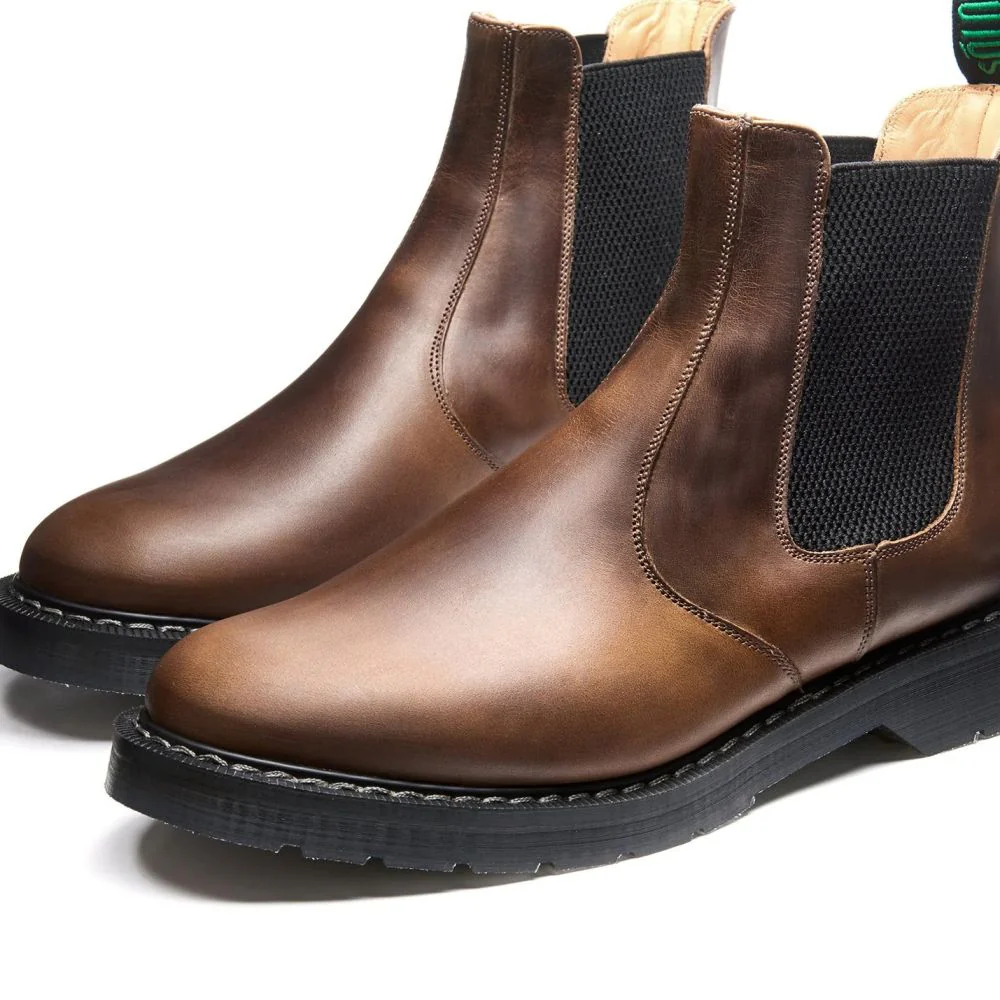 Solovair Dealer Boot in Gaucho Crazy Horse - Image 3