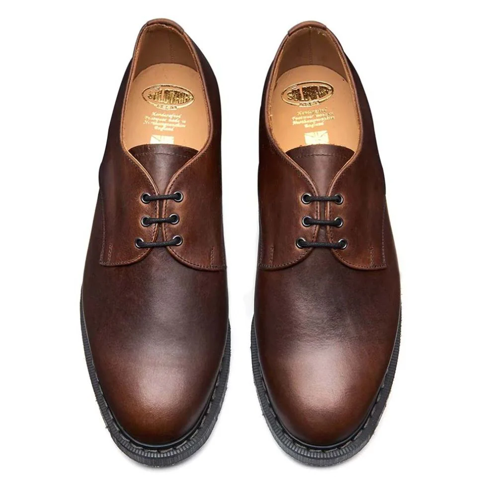 Solovair Gibson Shoe in Gaucho Crazy Horse - Image 4